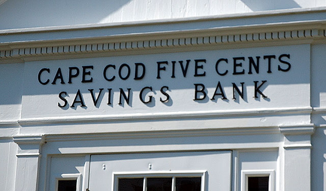Cape Cod Five Cents Savings Bank, Wellfleet, MA
