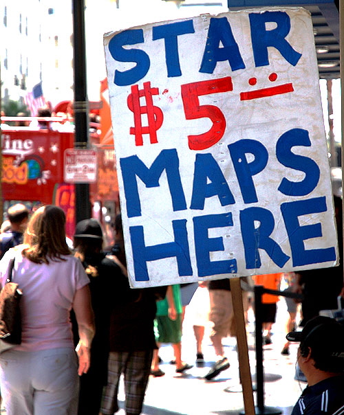 Star Maps - Hollywood Boulevard