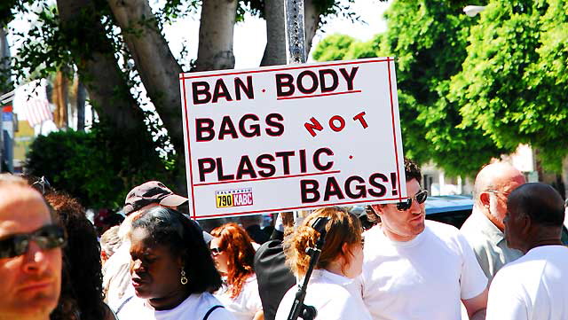 Press event in front of City Councilman Jack Weiss's West LA office on Thursday, August 7, 2008 - 822 S. Robertson Boulevard (north of Olympic Boulevard), Los Angeles