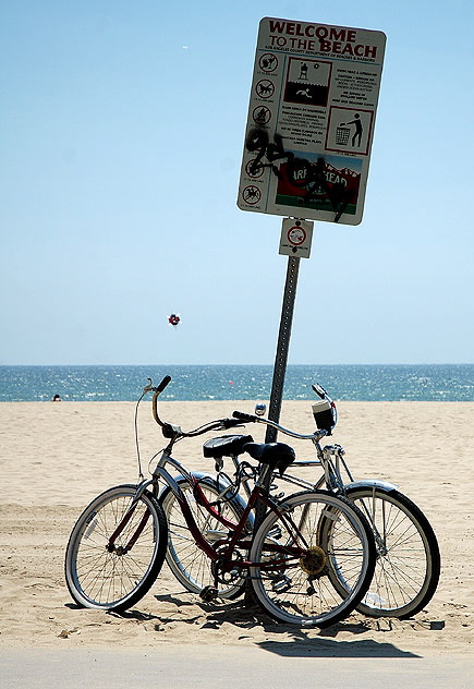 Bikes and kite - Venice Beach