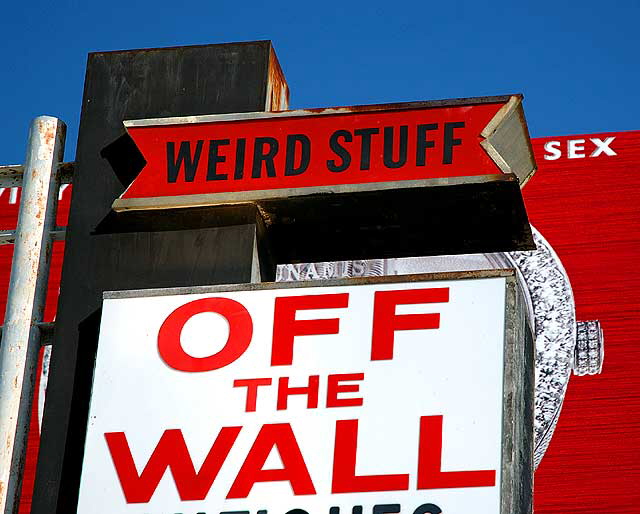 Off the Wall Antiques, Melrose Avenue, Los Angeles (Hollywood area)