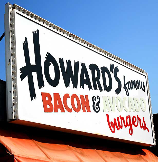 Howard's Bacon and Avocado Burgers, Venice Boulevard