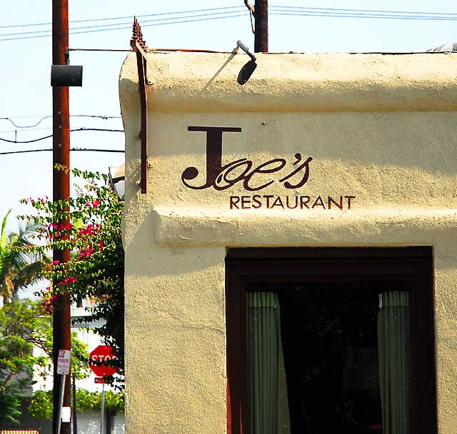 Joe's Restaurant, Abbot Kinney Boulevard, Venice Beach, California