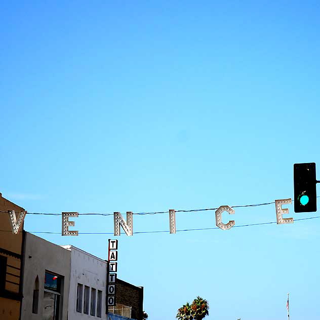 Venice Sign on Pacific Avenue