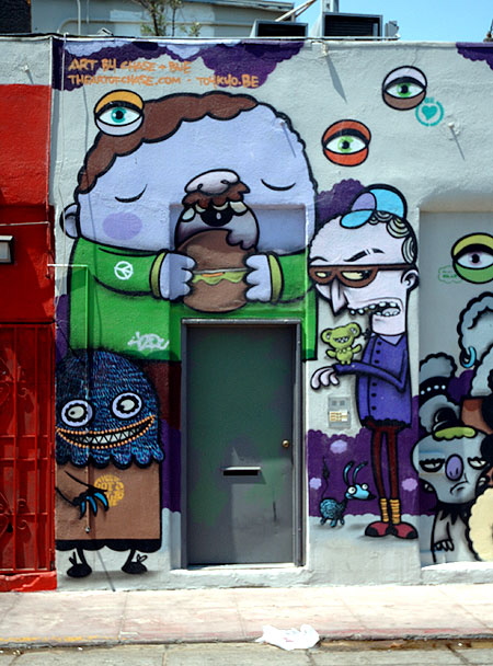 "Fat Door" mural, Venice Beach