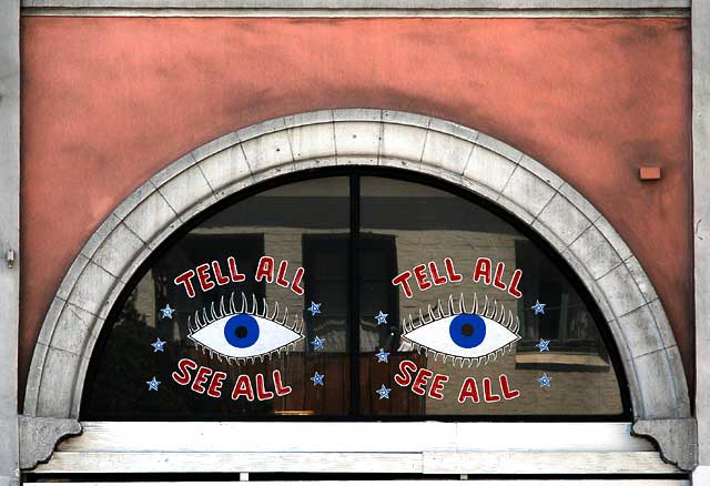 Psychic shop at 5216 Hollywood Boulevard - Eyes