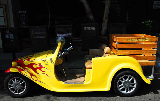 California Roadster - electric car from Paul Pearson - electriccustomcars.com