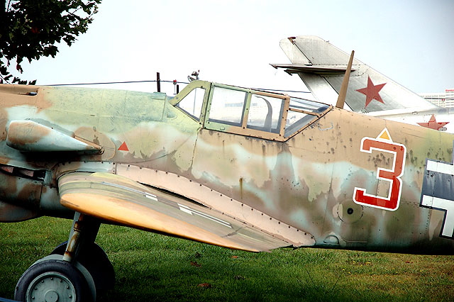 Messerschmitt 109 and MIG 15