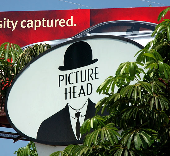 Picture Head, 1132 Vine, at Santa Monica Boulevard