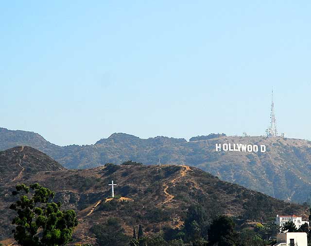 Hollywood Sign and Cross