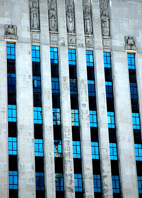 The offices of the Los Angeles Times