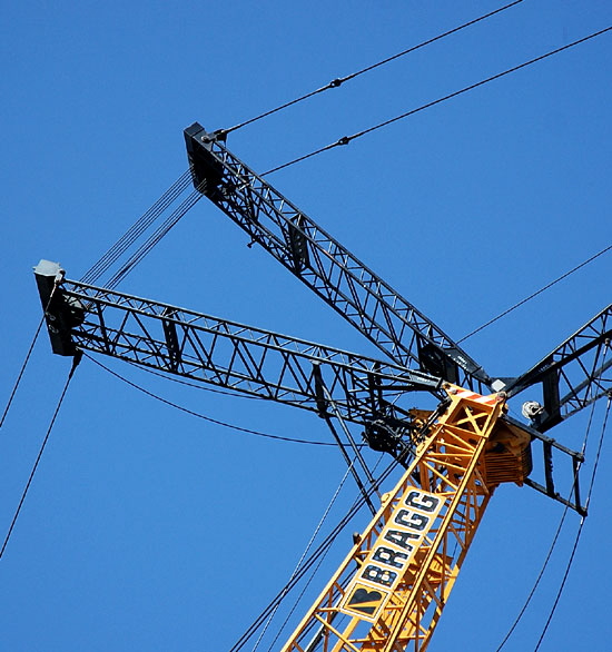 Construction crane - detail 