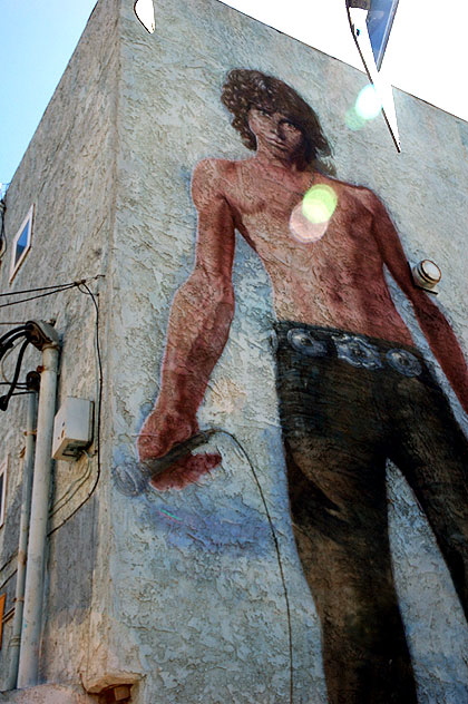 Jim Morrison mural, Venice Beach