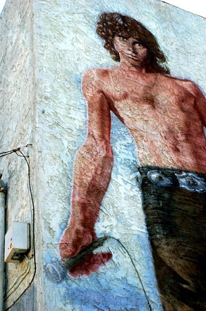 Jim Morrison mural, Venice Beach