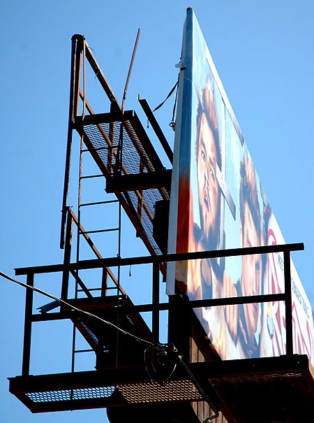Billboard, Melrose Avenue, Los Angeles 
