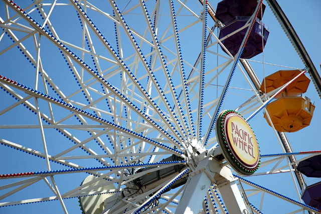 "Pacific Wheel" - Ferris wheel on the Santa Monica pier 