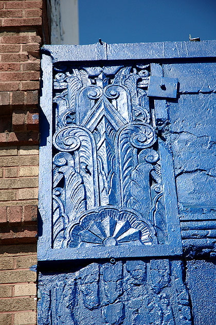 Wall  above the Blue Monkey Bar and Lounge - Hollywood