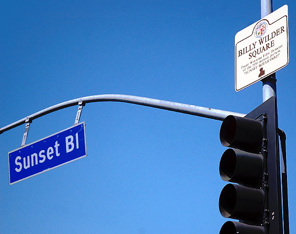 Billy Wilder Square (Sunset Boulevard and La Brea)
