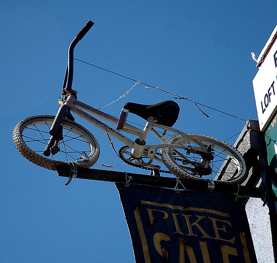 Bike shop, Melrose Avenue