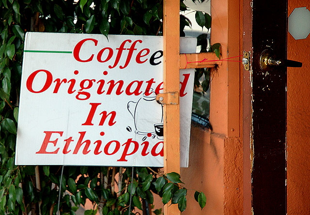 Coffee orginated in Ethiopia