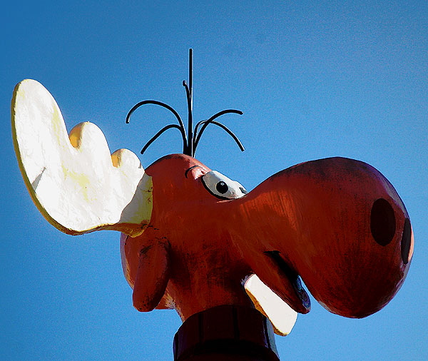 Rocky and Bullwinkle Statue, 8200 West Sunset Boulevard