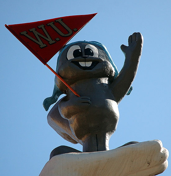 Rocky and Bullwinkle Statue, 8200 West Sunset Boulevard