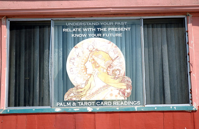 Psychic shop, Oceanfront Walk, Venice Beach 