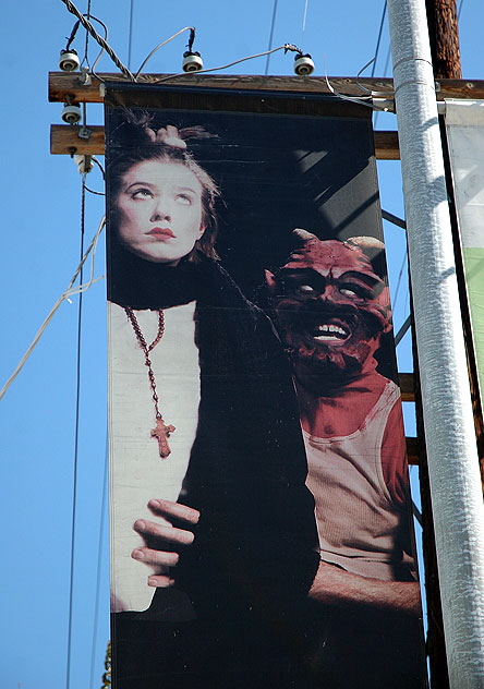 Banner, Theater Row, Santa Monica Boulevard