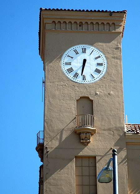 Art Deco detail, 1924, the original Technicolor building, now Television Center, just south of Hudson and Santa Monica Boulevard, Hollywood