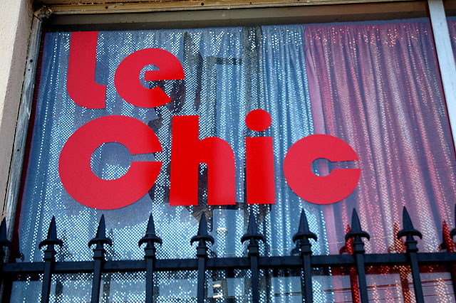 Le Chic, Santa Monica Boulevard at Cole Avenue, Hollywood