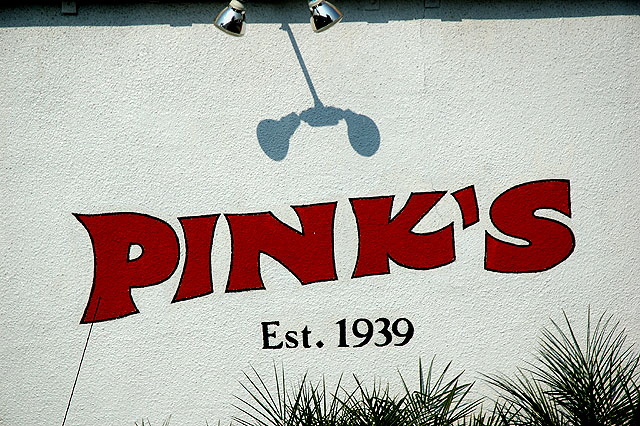 Pink's Hollywood, La Brea at Melrose Pink's Hollywood, La Brea at Melrose