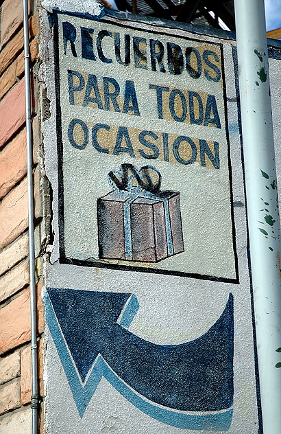 Gift sign, Echo Park