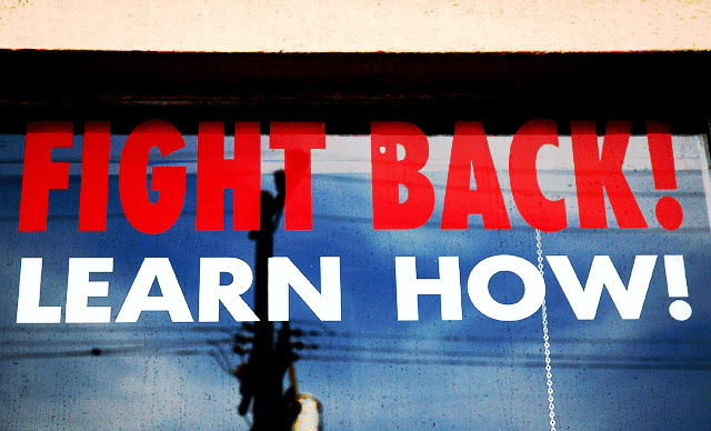 "Fight Back" boxing gym, Santa Monica Boulevard