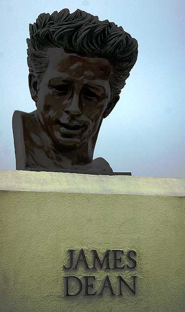 James Dean, 1958, by West Hollywood portrait painter and sculptor, the late Kenneth Kendall - Griffith Observatory