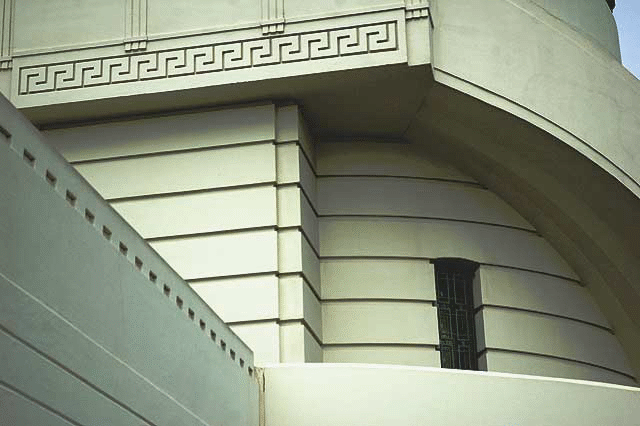 Griffith Observatory, architect John C. Austin, based on preliminary sketches by Russell W. Porter, 1933-1935