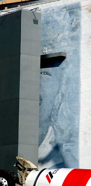 Marilyn Monroe graphic - west wall of Grauman's Chinese Theater, Hollywood 