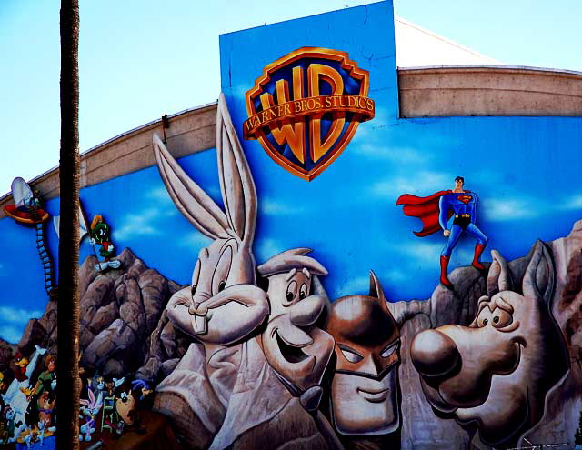 The Cartoon Wall - Warner Brothers, Burbank