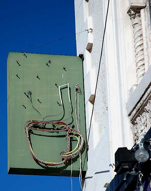 Neon coffee sign, Sunset Junction