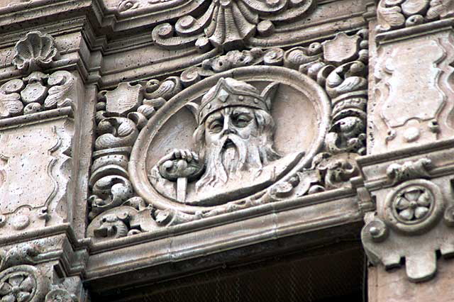 El Capitan Theater, Hollywood - 1926, Spanish colonial exterior designed by Stiles O. Clements of the architectural firm of Morgan, Walls and Clements