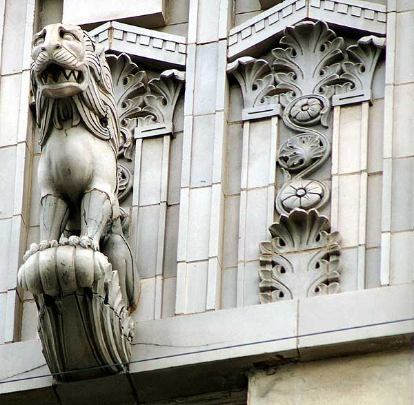 First National Bank of Hollywood  1927, Meyer and Holler, Gothic and Art Deco