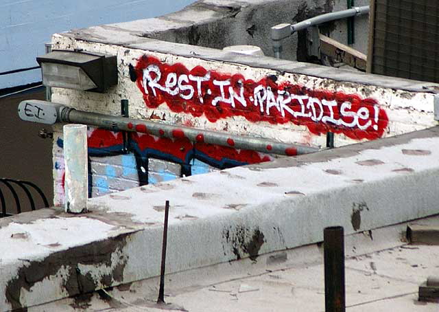 "Rest in Paradise" mural, Hollywood