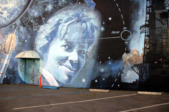 "The Aerospace Mural" - Scott Bloomfield - Main and Mariposa, El Segundo