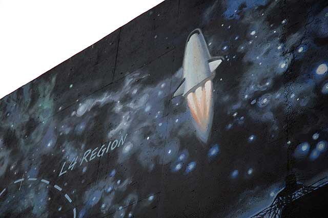 "The Aerospace Mural" - Scott Bloomfield - Main and Mariposa, El Segundo