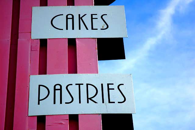 El Segundo Bakery, Grand Avenue - signage 