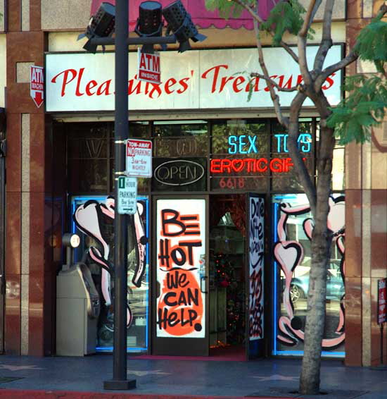 Pleasures' Treasures, 6618 Hollywood Boulevard 