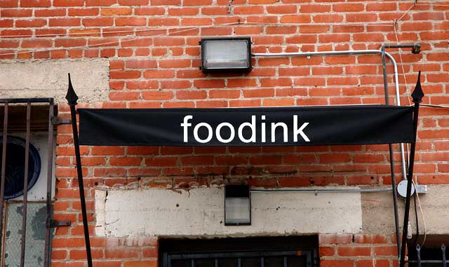 Foodink Catering - rear entrance - 1119 South La Brea, Los Angeles
