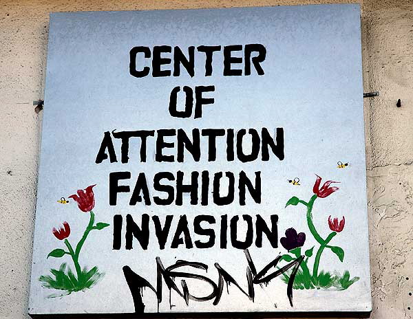 Center of Attention Fashion Invasion, 5524 Sunset Boulevard, east of Hollywood