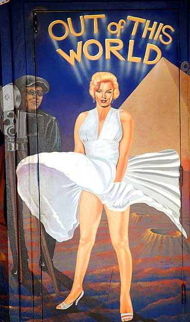 "Out of This World" - Marilyn Monroe door at Ripley's Museum, Hollywood Boulevard