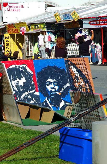 Art Vendor, Oceanfront Walk, Venice Beach