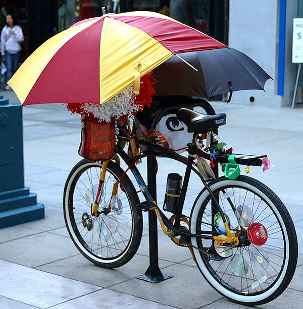 Bicycle, Third Street Promenade, Santa Monica